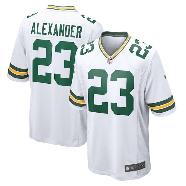 Jaire Alexander Green Bay Packers Nike Game Player Jersey - White/Green