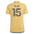 Justen Glad Real Salt Lake adidas 2024 The Beehive State Kit Replica Player Jersey - Gold