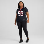 Kurt Hinish Houston Texans Nike Women's Team Game Jersey -  Navy