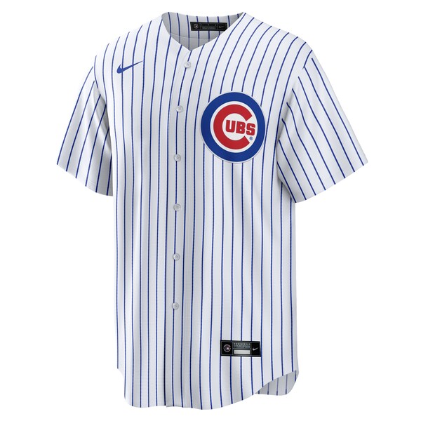 Chicago Cubs Nike #1 Groom Home Replica Jersey - White