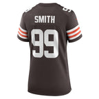 Za'Darius Smith Cleveland Browns Nike Women's Team Game Jersey -  Brown