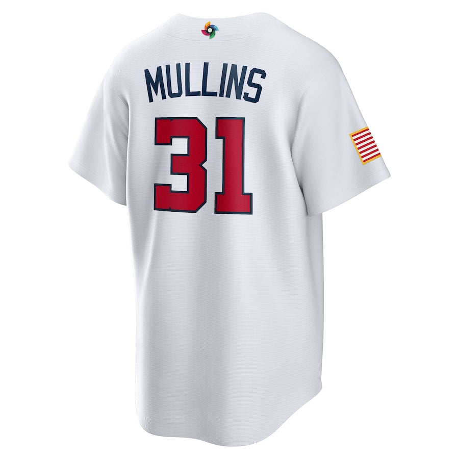 Cedric Mullins USA Baseball Nike 2023 World Baseball Classic Replica Player Jersey - White