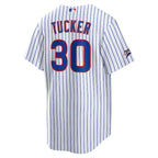 Kyle Tucker Chicago Cubs Nike 2025 MLB All-Star Game Home Replica Player Jersey - White