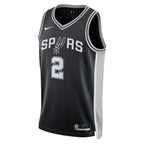 Dylan Harper San Antonio Spurs Nike Unisex 2025 NBA Draft First Round Pick Swingman Jersey - Icon Edition - Black