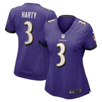 Deonte Harty Baltimore Ravens Nike Women's  Game Jersey -  Purple