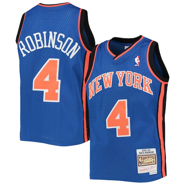 Nate Robinson New York Knicks Youth 2005/06 Hardwood Classics Swingman Jersey - Blue