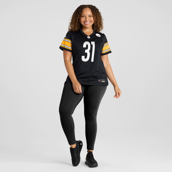 Beanie Bishop Pittsburgh Steelers Nike Women's  Game Jersey -  Black