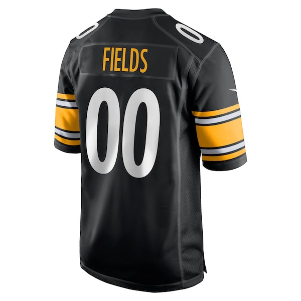 Justin Fields Pittsburgh Steelers Nike Game Player Jersey - Black