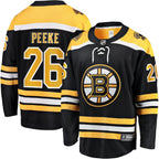 Andrew Peeke Boston Bruins  Home Breakaway Jersey - Black