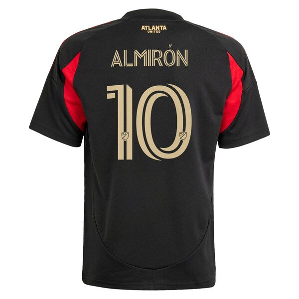 Miguel Almiron Atlanta United FC adidas Youth 2025 The Connector Replica Player Jersey - Black