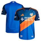 FC Cincinnati adidas 2025 Orange and Blue Legacy Kit Authentic Jersey - Blue
