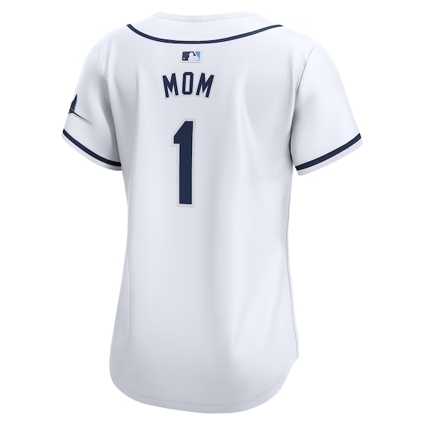 Tampa Bay Rays Nike Women's #1 Mom Home Limited Jersey - White
