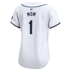 Tampa Bay Rays Nike Women's #1 Mom Home Limited Jersey - White