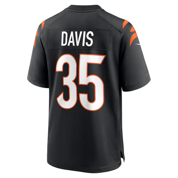 Jalen Davis Cincinnati Bengals Nike Game Player Jersey - Black
