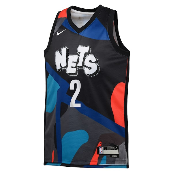 Cameron Johnson Brooklyn Nets Nike Youth  Swingman Replica Jersey - City Edition - Black