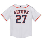 Jose Altuve Houston Astros Nike Toddler Replica 2.0 Player Jersey - White