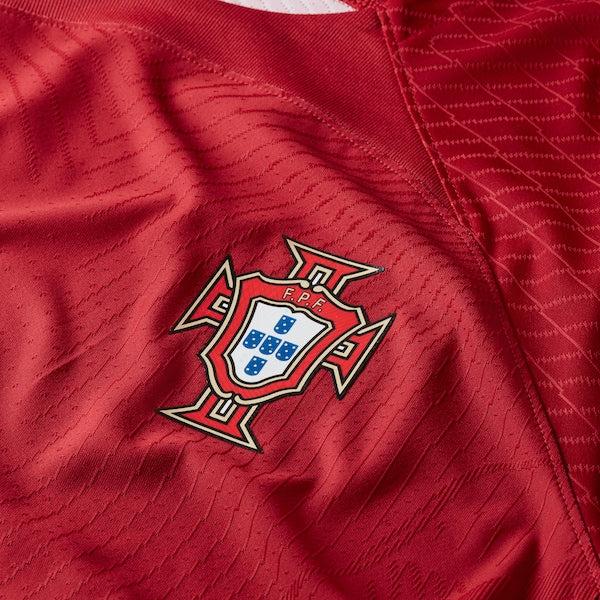 Cristiano Ronaldo Portugal National Team Nike 2022/23 Home Vapor Match Jersey - Red