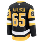 Erik Karlsson Pittsburgh Penguins  Home Premium Jersey - Black