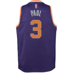 Chris Paul Phoenix Suns Nike Youth 2021/22 Diamond Swingman Jersey - Icon Edition - Purple