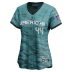 Julio Rodriguez American League Nike Women's 2023 MLB All-Star Game Limited Player Jersey - Teal