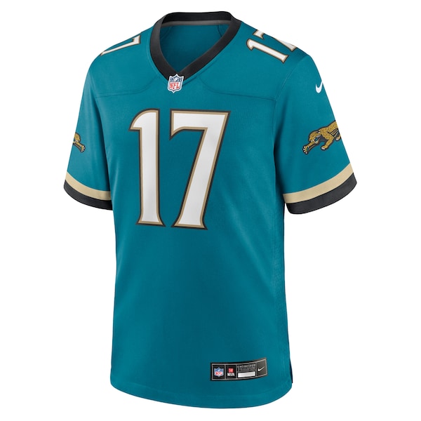 Evan Engram Jacksonville Jaguars Nike Prowler Throwback Player Game Jersey - Teal