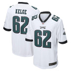 Jason Kelce Philadelphia Eagles Nike  Game Jersey - White/Black