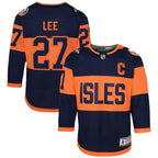 Anders Lee New York Islanders Youth 2024 NHL Stadium Series Premier Player Jersey – Navy