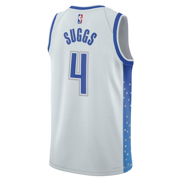 Jalen Suggs Orlando Magic Nike Unisex 2025/26 Swingman Jersey - Silver - City Edition