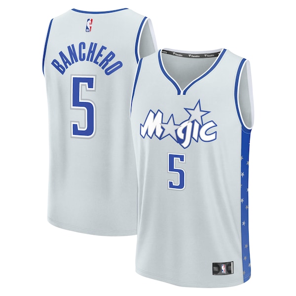 Paolo Banchero Orlando Magic  2025/26 City Edition Fast Break Jersey - Silver