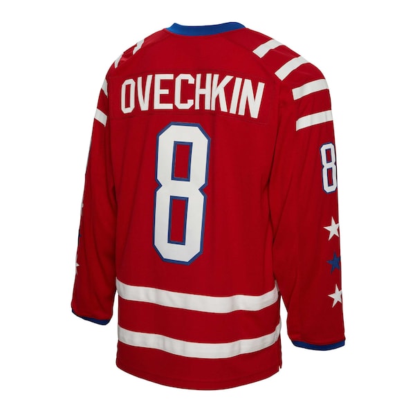 Alexander Ovechkin Washington Capitals Captain Patch 2015 Winter Classic Blue Line Player Jersey - Red