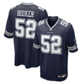 Tyler Booker Dallas Cowboys Nike 2025 NFL Draft First Round Pick Game Jersey - Navy