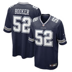Tyler Booker Dallas Cowboys Nike 2025 NFL Draft First Round Pick Game Jersey - Navy