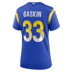Myles Gaskin Los Angeles Rams Nike Women's  Game Jersey -  Royal
