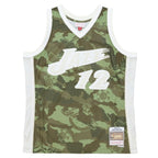 John Stockton Utah Jazz Hardwood Classics 1998/99 Ghost Green Swingman Jersey - Camo