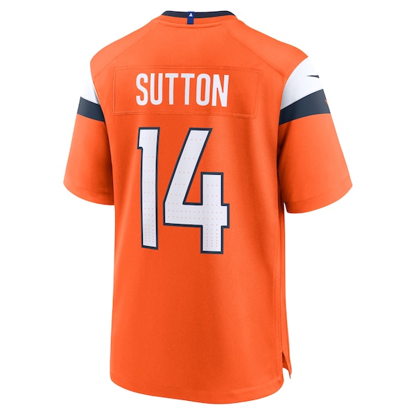 Courtland Sutton Denver Broncos Nike Game Jersey - Orange