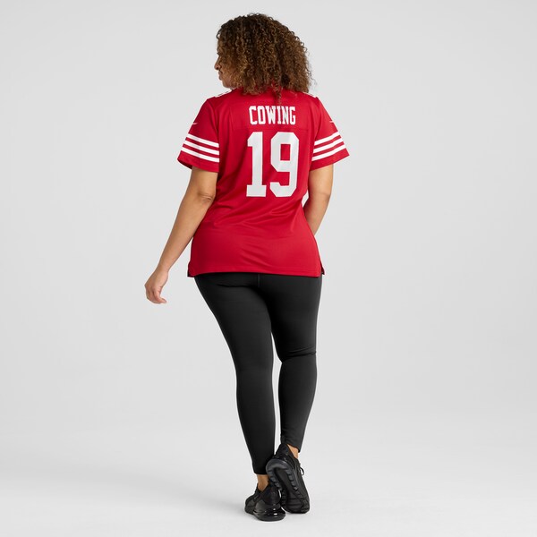 Jacob Cowing San Francisco 49ers Nike Women's  Game Jersey -  Scarlet