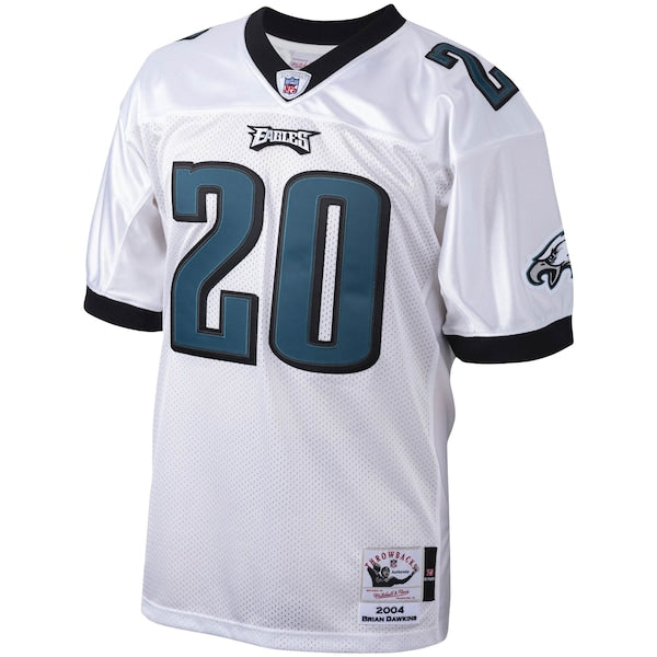 Brian Dawkins Philadelphia Eagles 2004 Authentic Throwback Retired Player Jersey - White/Black