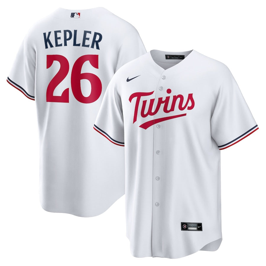 Max Kepler Minnesota Twins Nike Alternate Replica Jersey - Navy/White