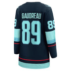Frederick Gaudreau Seattle Kraken  Women's Home Breakaway Jersey - Deep Sea Blue