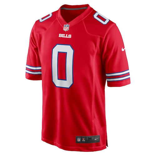 Keon Coleman Buffalo Bills Nike Alternate Game Jersey -  Red/White