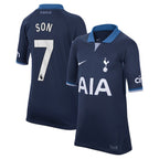Son Heung-Min Tottenham Hotspur Nike Youth 2023/24 Away Stadium Replica Player Jersey - Navy