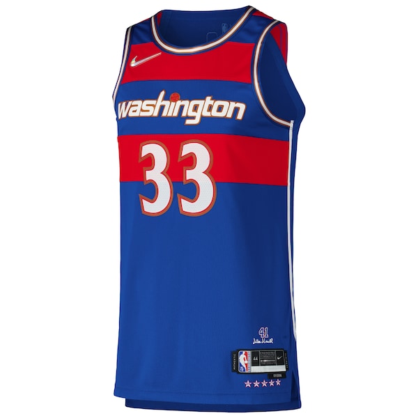 Kyle Kuzma Washington Wizards Nike Authentic Player Jersey - City Edition - Royal