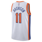 Jalen Brunson New York Knicks Nike Unisex 2024/25 Swingman Player Jersey - City Edition - White