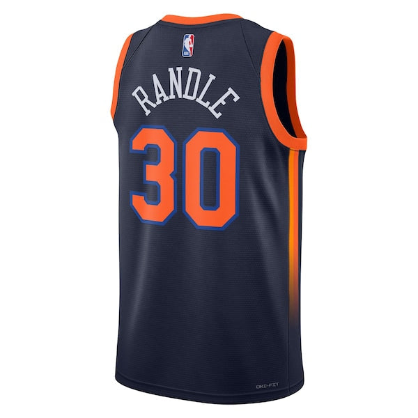 Julius Randle New York Knicks Jordan Brand Unisex Swingman Jersey - Statement Edition - Navy