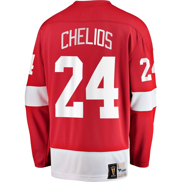 Chris Chelios Detroit Red Wings  Premier Breakaway Retired Player Jersey - Red