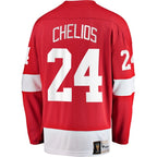 Chris Chelios Detroit Red Wings  Premier Breakaway Retired Player Jersey - Red