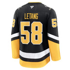 Kris Letang Pittsburgh Penguins  Alternate Premium Jersey - Black