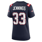 Anfernee Jennings New England Patriots Nike Women's Team Game Jersey -  Navy