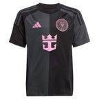Inter Miami CF adidas Youth 2025 The Fortitude Kit Replica Jersey - Black