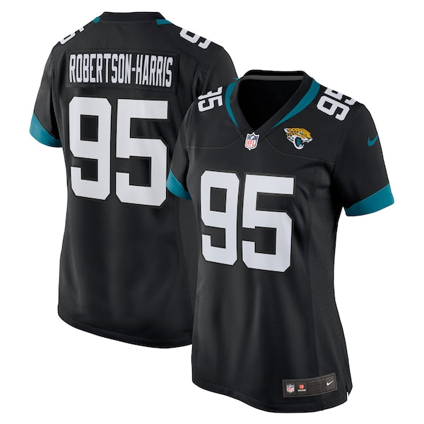 Roy Robertson-Harris Jacksonville Jaguars Nike Women's Game Jersey - Black/Teal